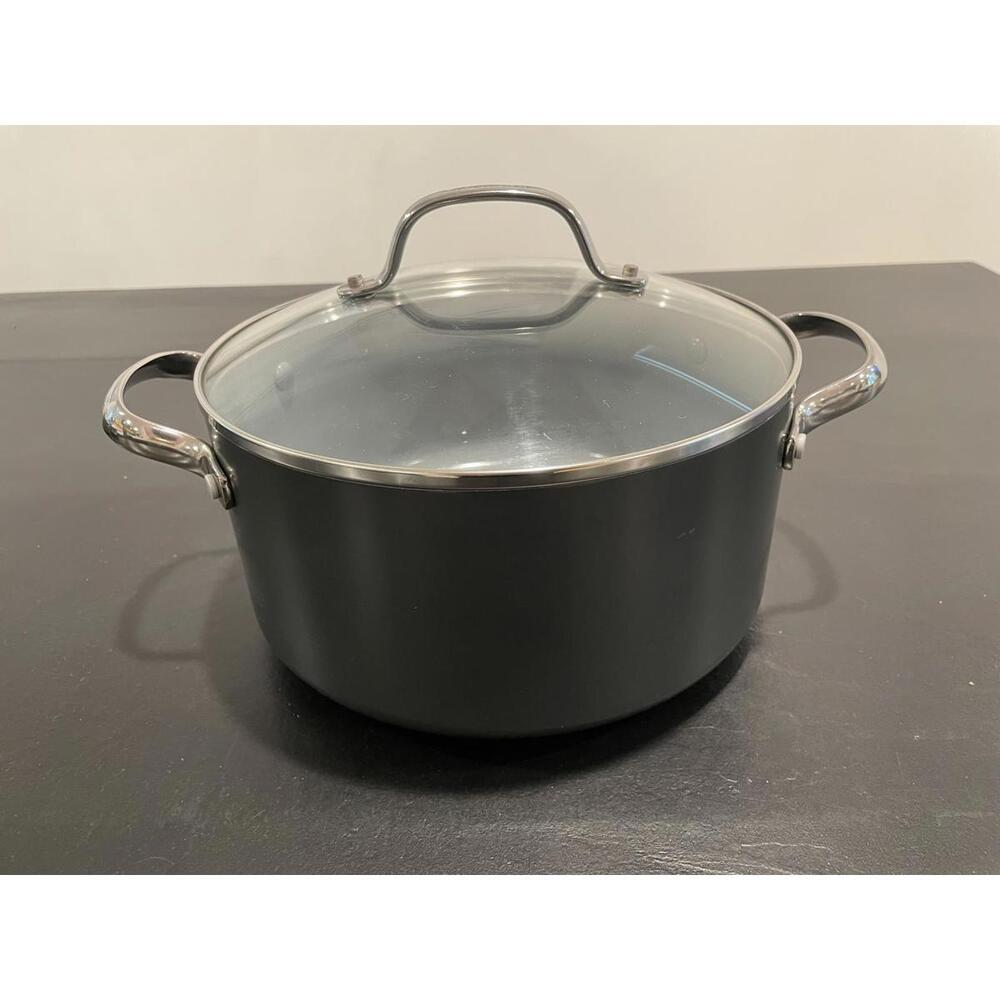 GreenPan Valencia Pro Magneto Induction Ceramic Nonstick 5 Qt Stock Pot